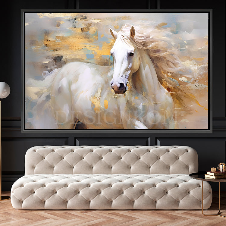 Majestic White Horse