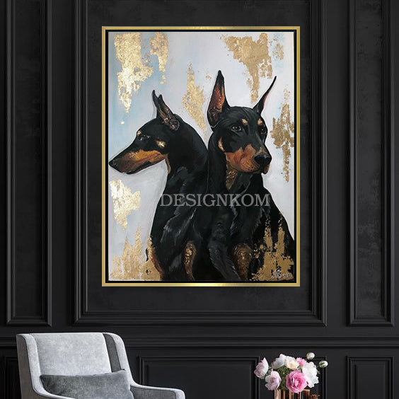 Elegant Doberman