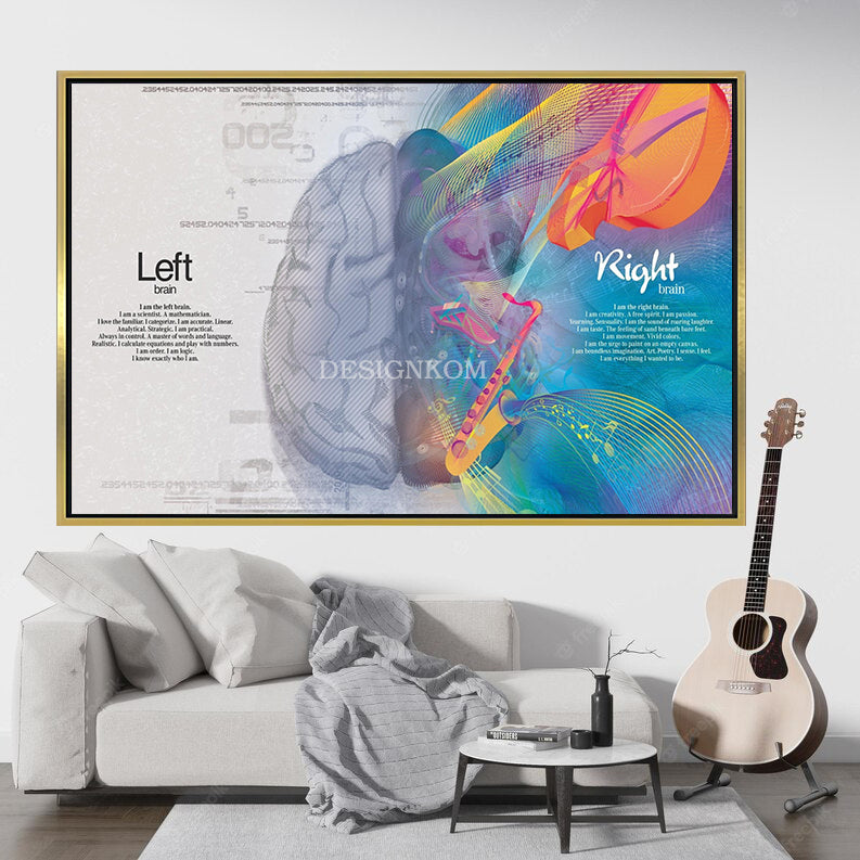 left right brain art