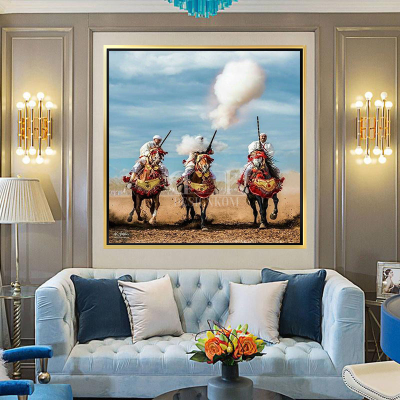 Moroccan horsemen