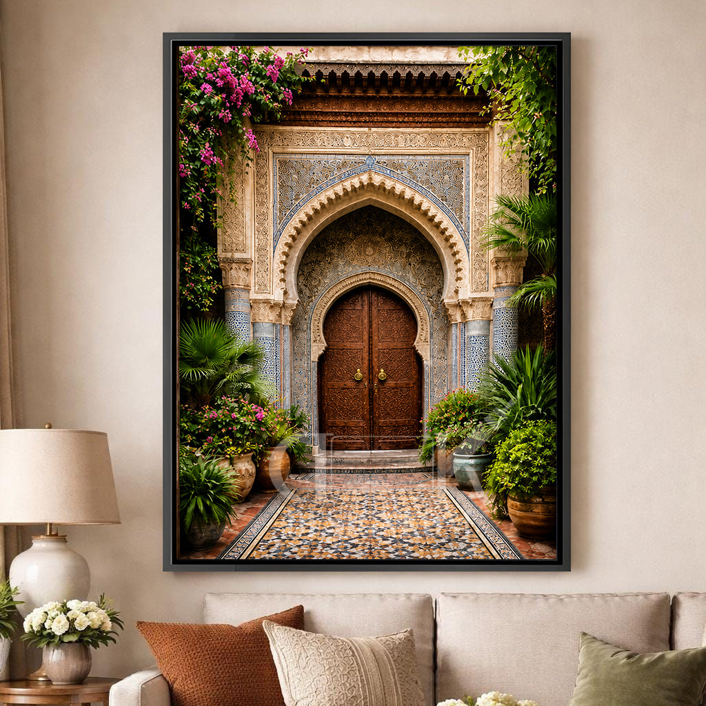 Riad entrance
