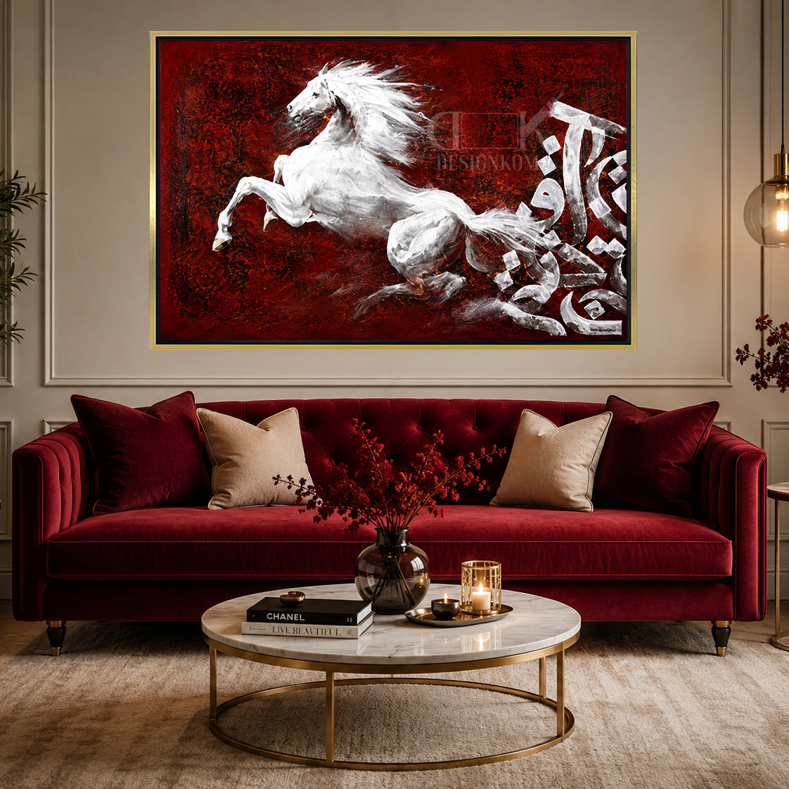 Horse Calligraphy
