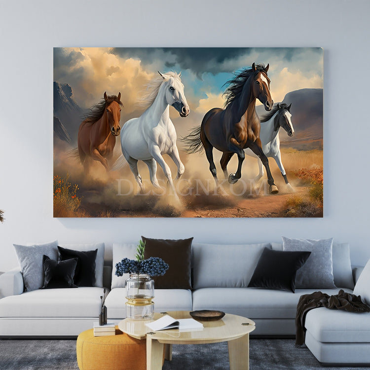 horses free in the wild