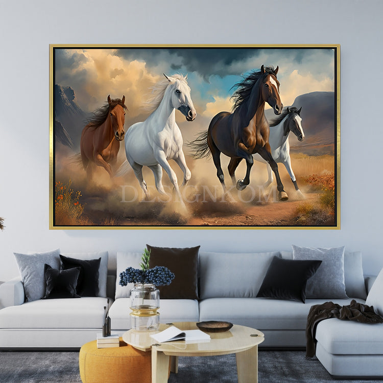 horses free in the wild