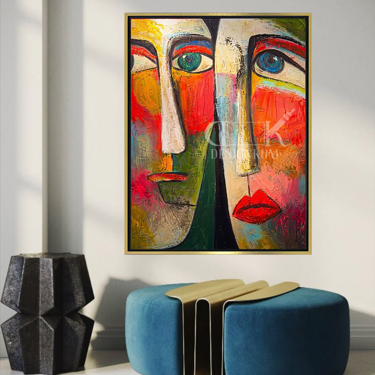 Visage Cubiste