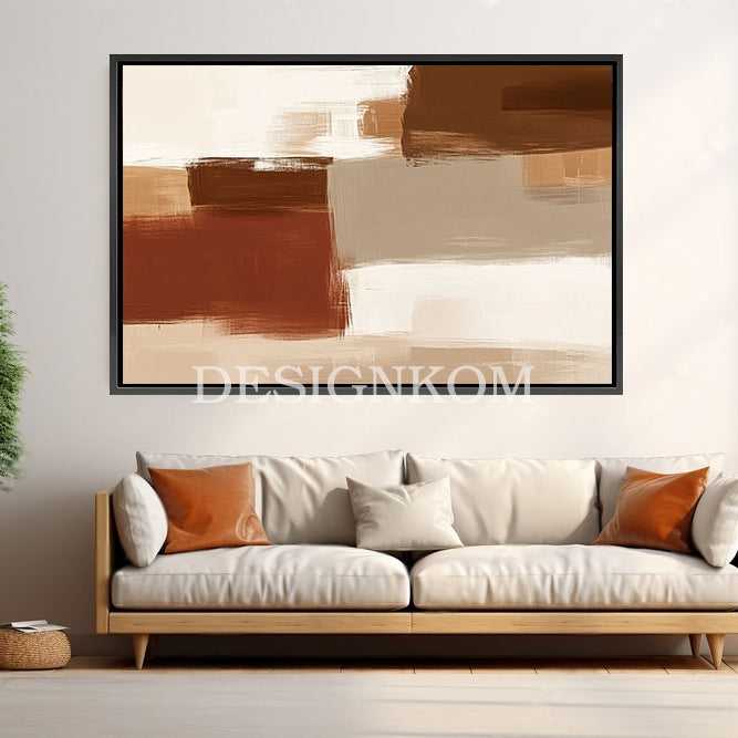 brown and beige tones