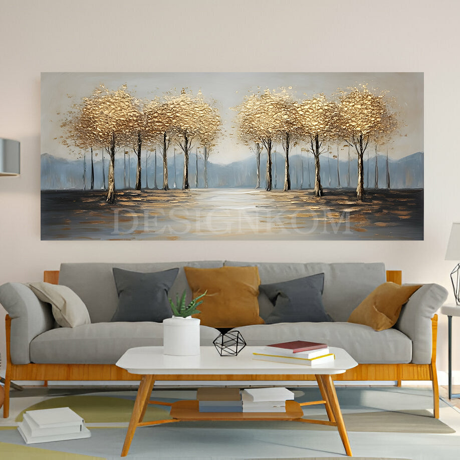 Forest of golden trees