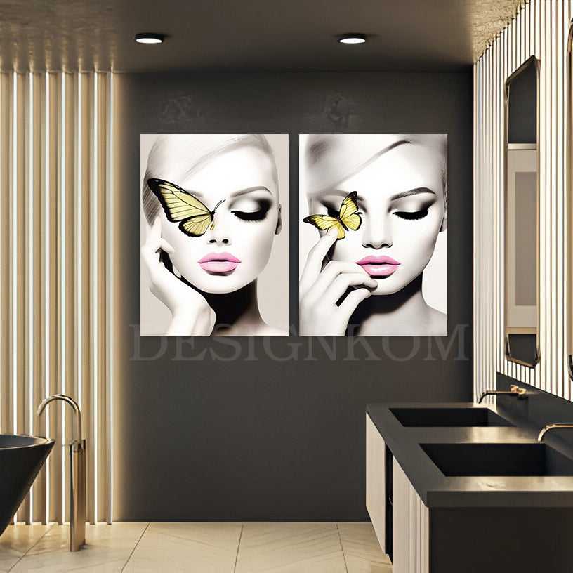 Beauty make up butterfly