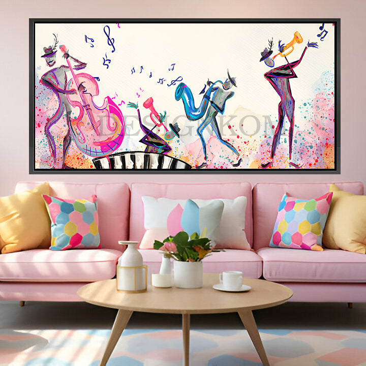 vibrant pop art