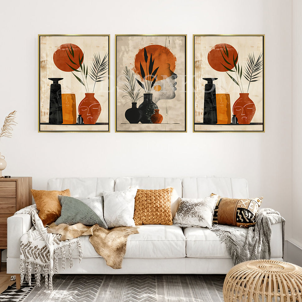 boho artistic silhouettes