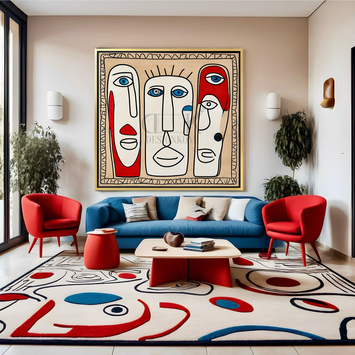 Picasso's Cubist Faces