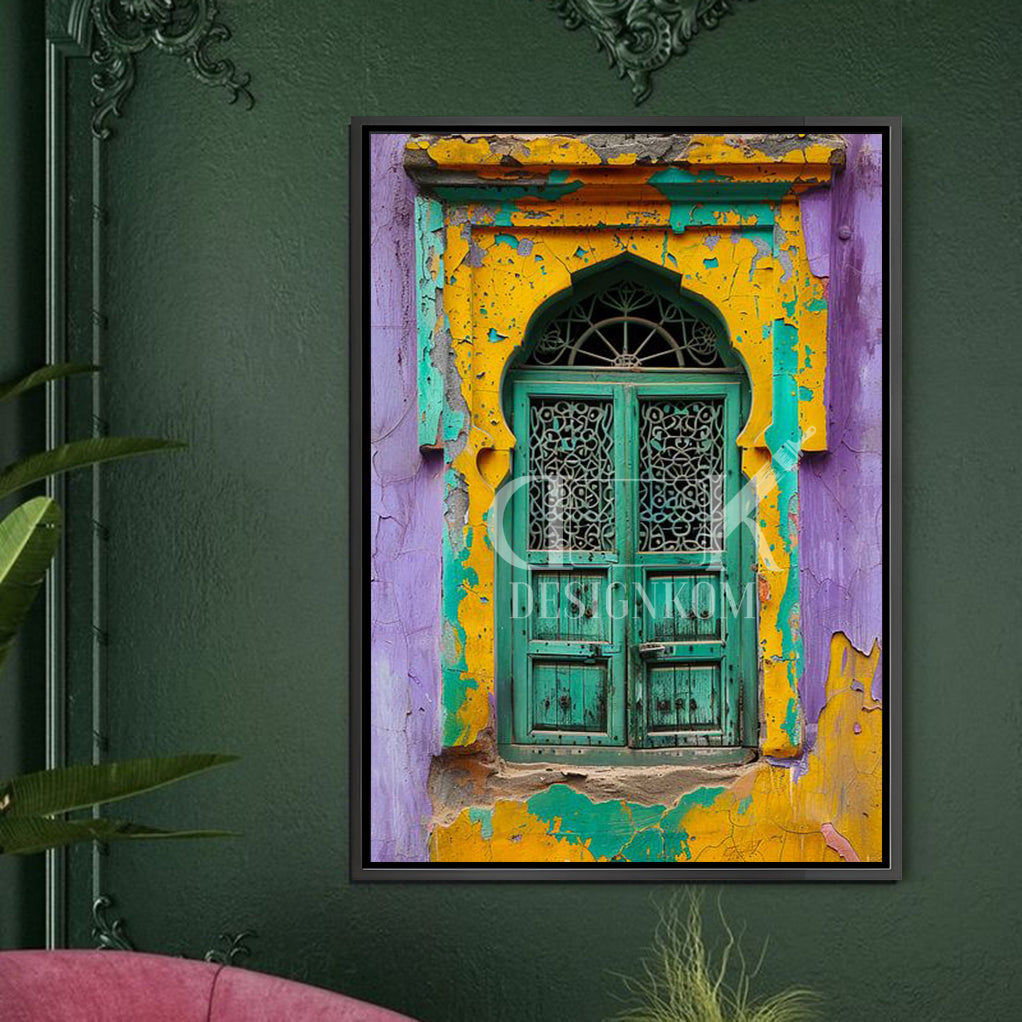 Colorful Moroccan Door