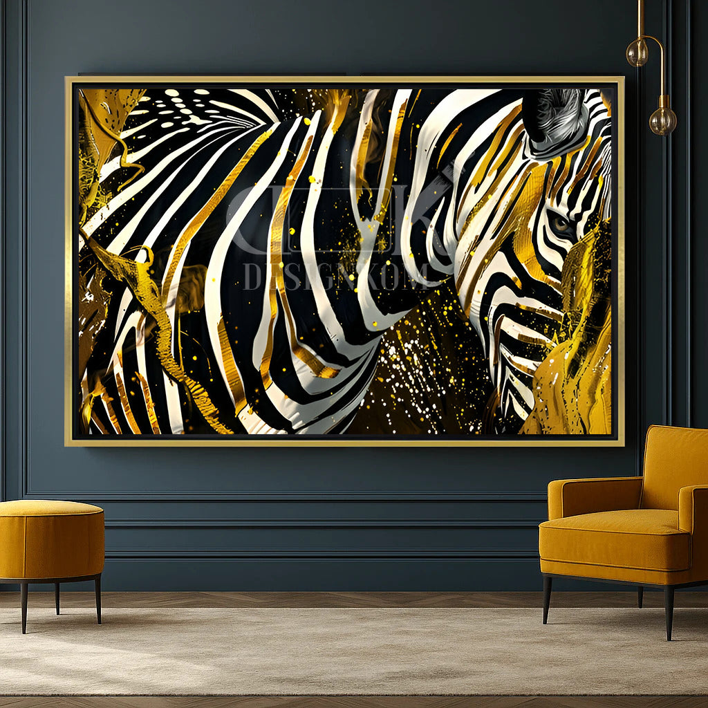 Modern Golden Zebra