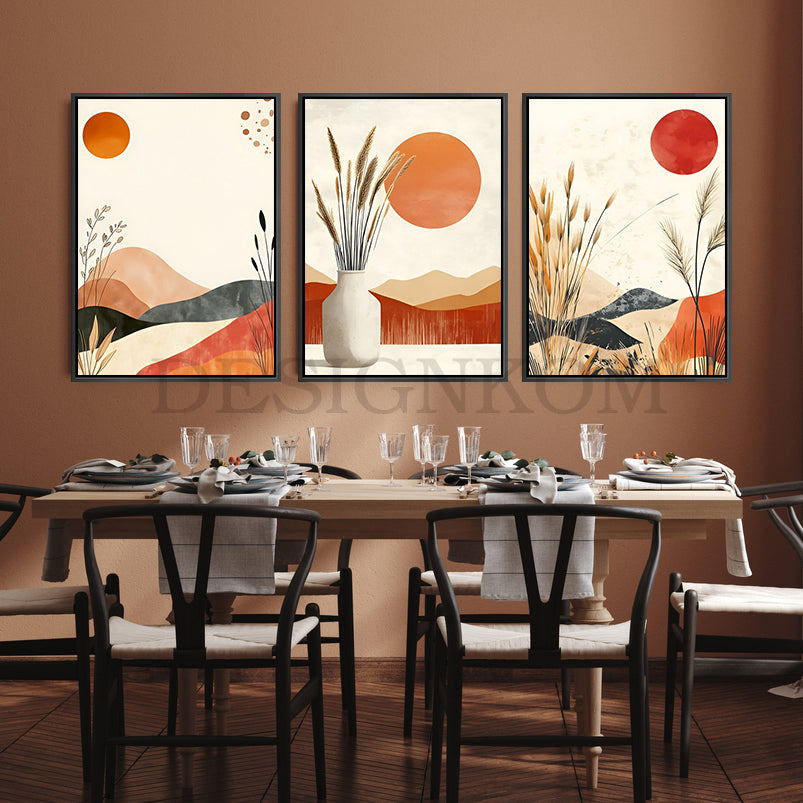 minimalism and bohemian warmth