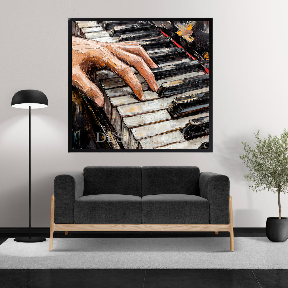 Drummer in Action – Musical Art (Copy)