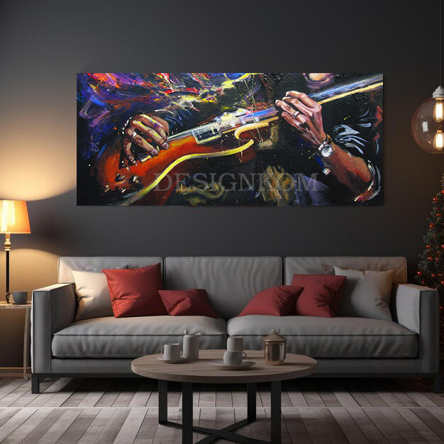 guitarist musical art