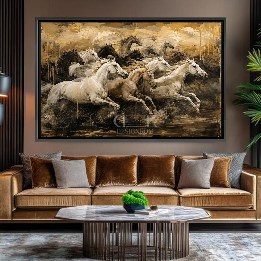 Horses at a Gallop