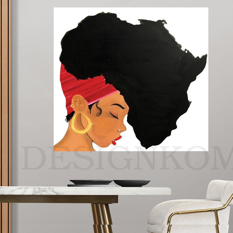 African Woman – Hair Continent Africa