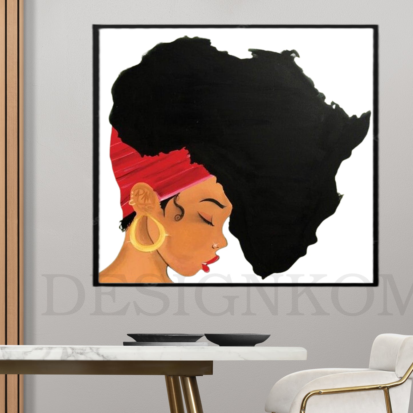 African Woman – Hair Continent Africa