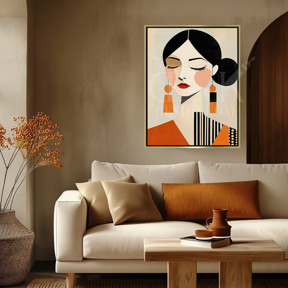 Minimalist woman