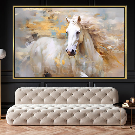Majestic White Horse