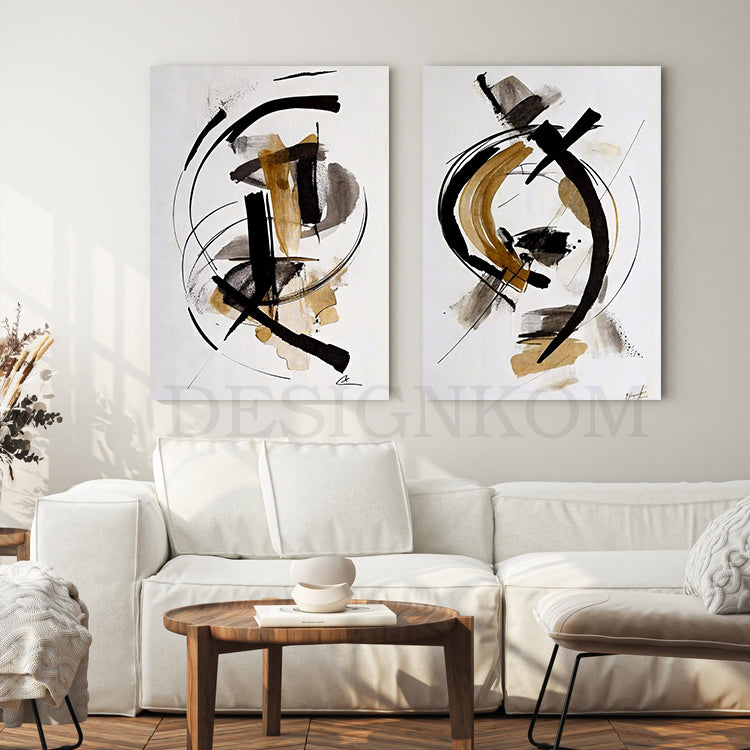 signature abstract art