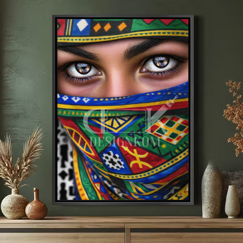 Amazigh Beauty look