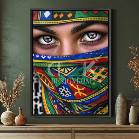 Amazigh Beauty look