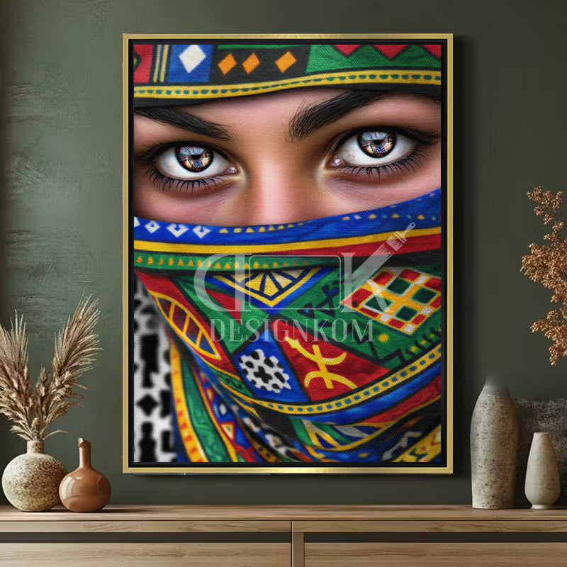 Amazigh Beauty look