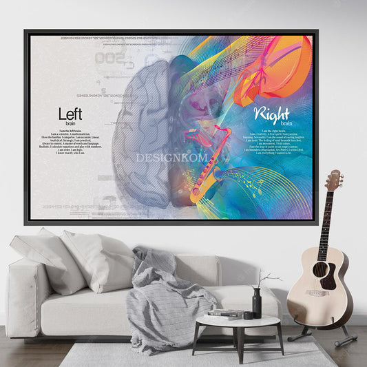 left right brain art
