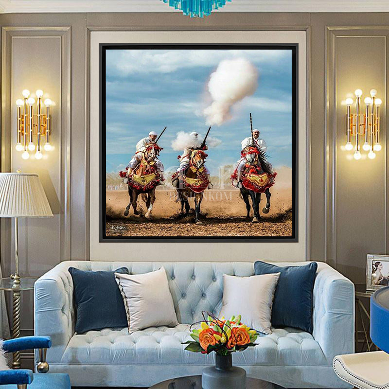 Moroccan horsemen