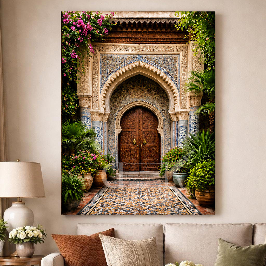 Riad entrance