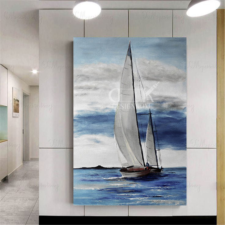 Sailboat at Sea