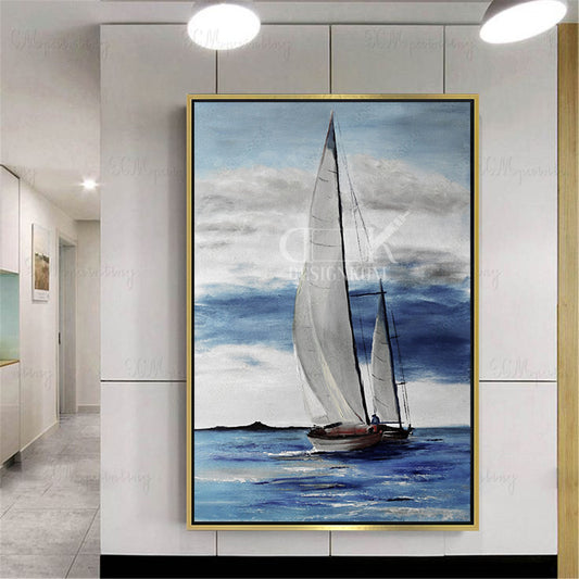 Sailboat at Sea