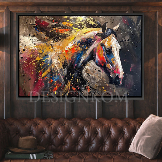 horse artistic spots