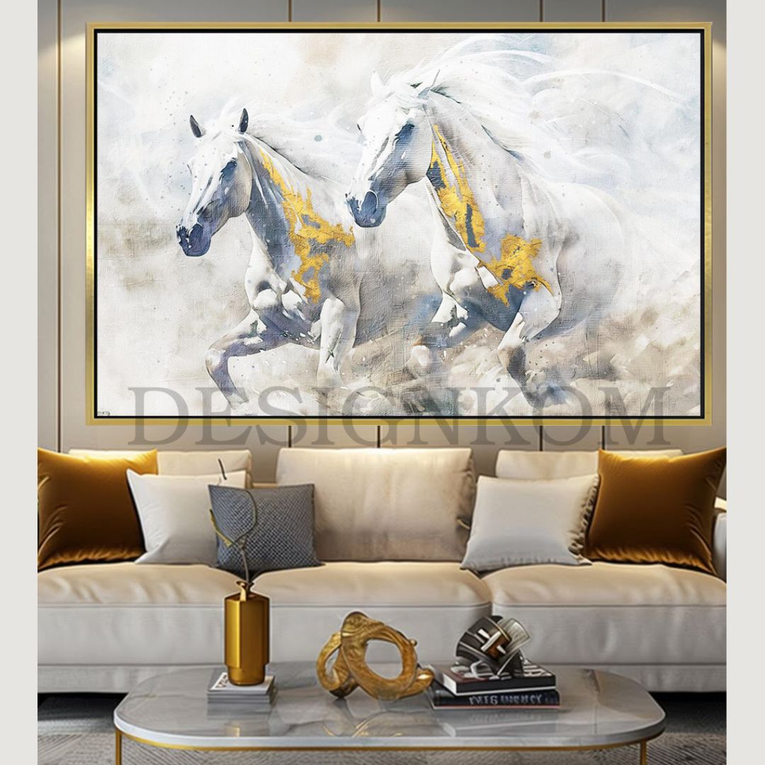 horses enhanced  gold