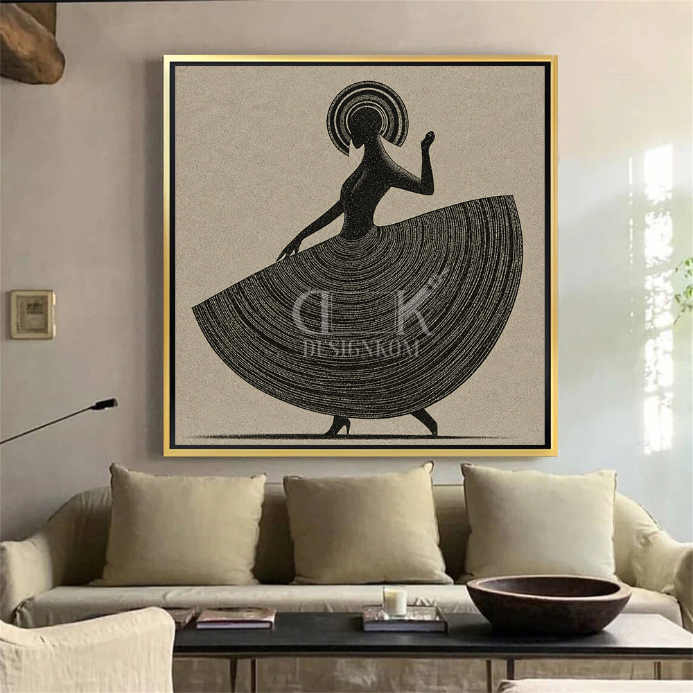 Dancing Silhouette