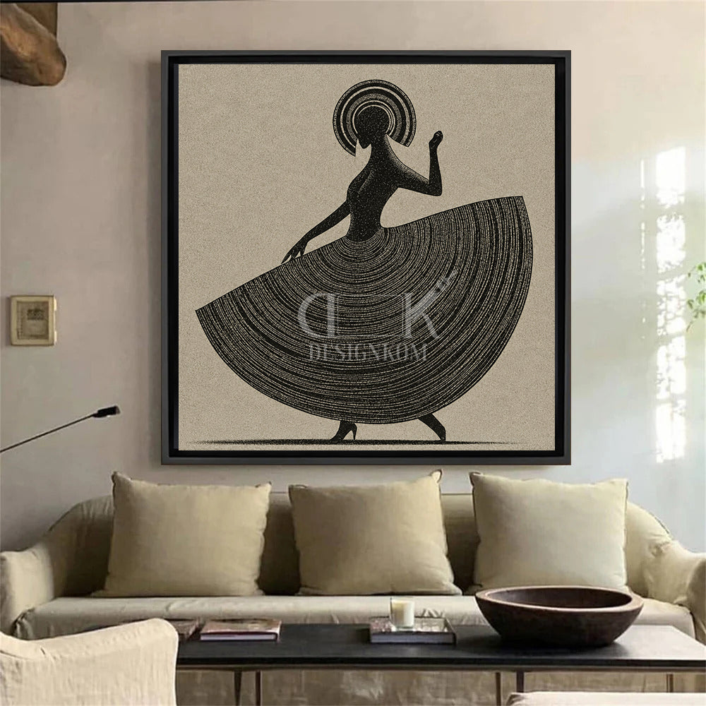 Dancing Silhouette
