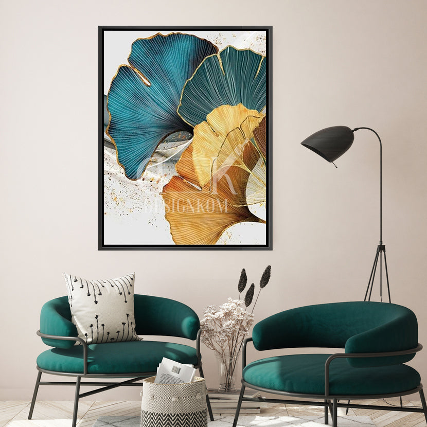 Ginkgo leaves
