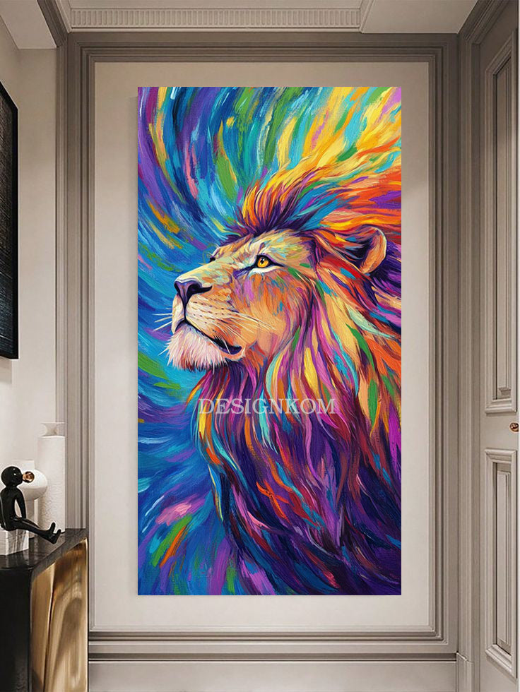 strength and pride lion