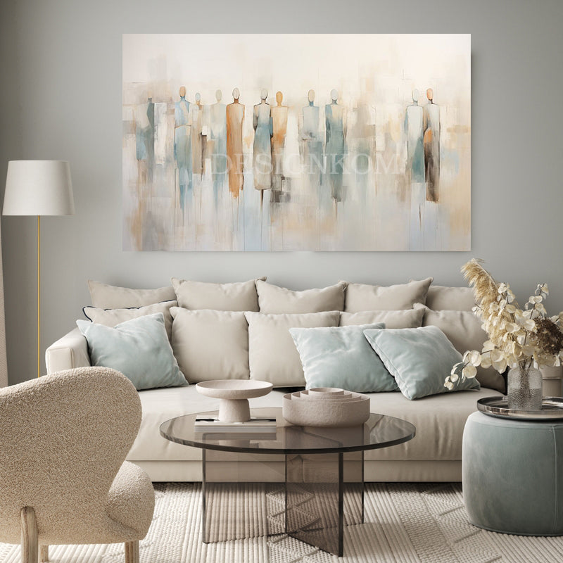 Silhouettes in Soft Tones