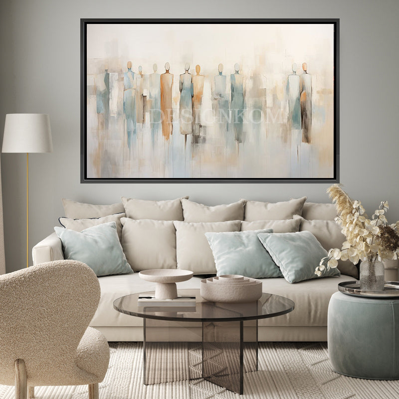 Silhouettes in Soft Tones