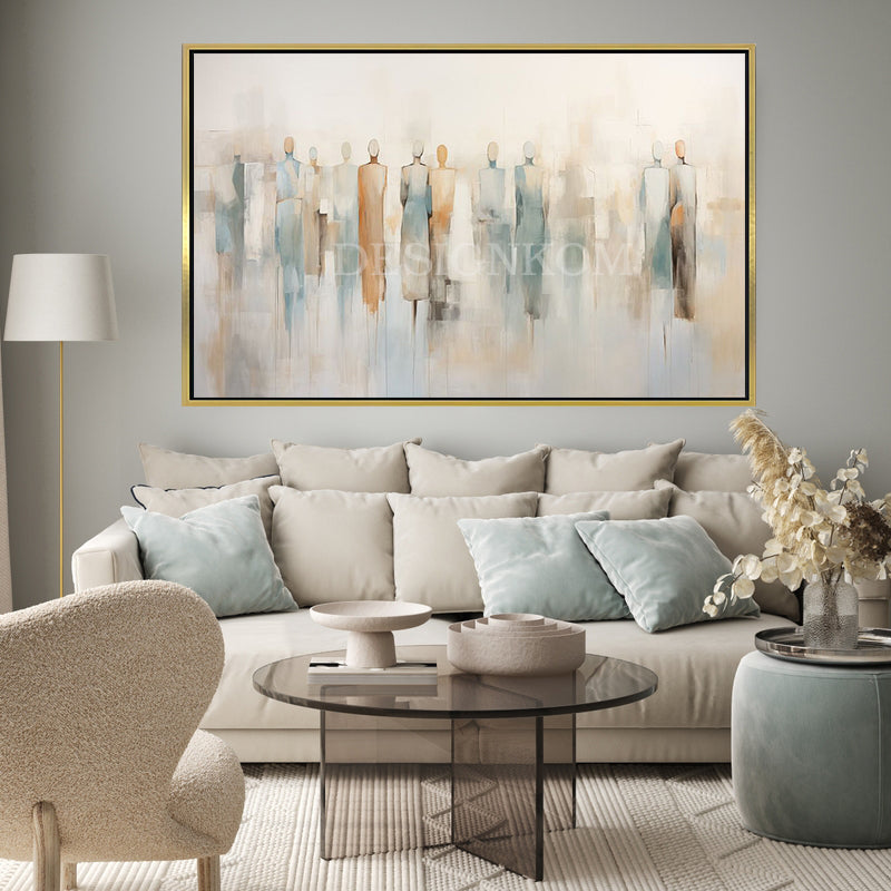 Silhouettes in Soft Tones