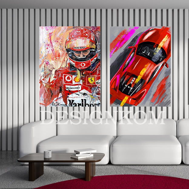 schumacher art car