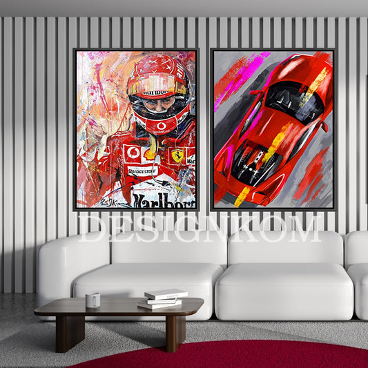 schumacher art car