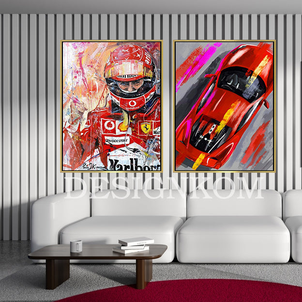 schumacher art car