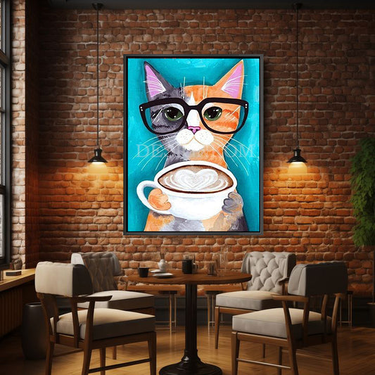 Cat Cafe Pop Art