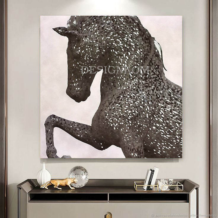 dynamic majestic horse