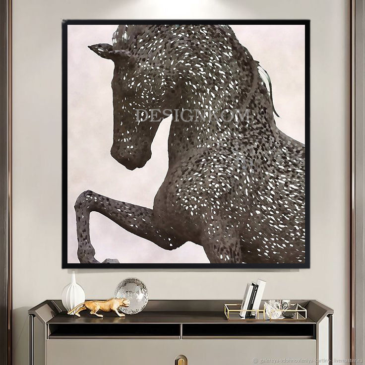 dynamic majestic horse