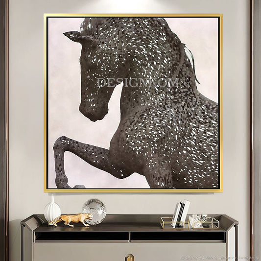 dynamic majestic horse